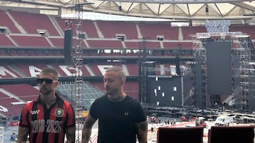 Natos y Waor: “De niños soñábamos llegar al Metropolitano jugando al fútbol antes que cantando”