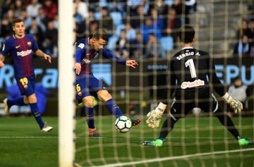 Denis Suárez and Sergio Álvarez.