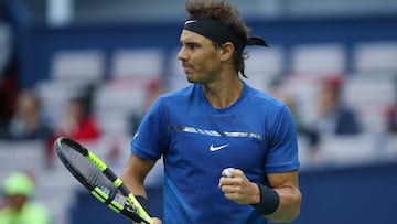 Nadal: "Ha sido una batalla, podía pasar cualquier cosa"