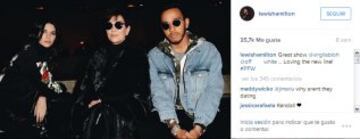 La intensa vida de Hamilton vista en sus redes sociales