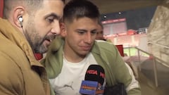 Echeverri se sincera sobre el pisotón a Koundé: manos a la cabeza en El Chiringuito