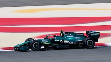 Formula One F1 - Pre Season Testing - Bahrain International Circuit, Sakhir, Bahrain - February 12, 2026 Aston Martin's Fernando Alonso during the pre season testing REUTERS/Hamad I Mohammed