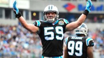 Luke Kuechly corazón de la defensa de Carolina Panthers