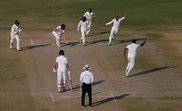 India-England: Ashwin's triple strike leaves tourists reeling