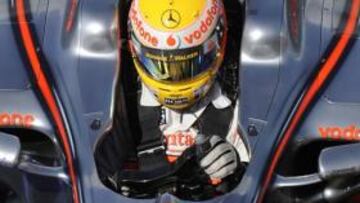 <b>EN CASA.</b> El vigente campeón del mundo de Fórmula 1, Lewis Hamilton, afirmó hoy que se siente "tan satisfecho" en su actual equipo McLaren Mercedes que "nunca abandonará la escudería británica".