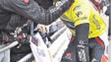 Colom y su mujer Irene.