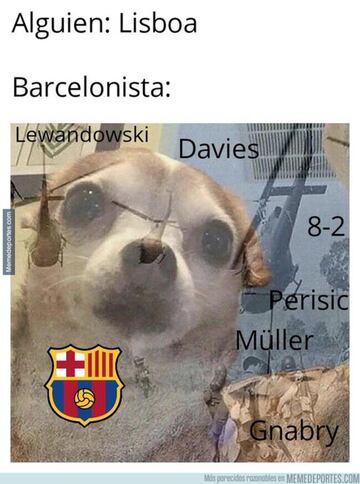 La derrota histórica del Barcelona, protagonista de los memes de la Champions