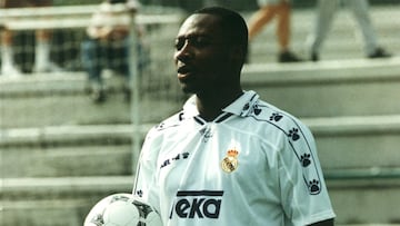 Freddy Rincón en el Real Madrid