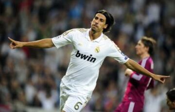 Sami Khedira arrived at the Bernabéu from Stuttgart in 2010 and spent five seasons at the club.