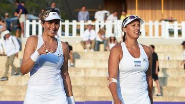 La espa?ola Mar¨ªa Jos¨¦ Mart¨ªnez y Klepac, campeonas en dobles