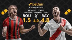 AFC Bournemouth vs. Rayo Vallecano: horario, dónde ver, pronósticos y estadísticas