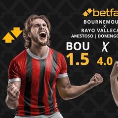 AFC Bournemouth vs. Rayo Vallecano: horario, dónde ver, pronósticos y estadísticas
