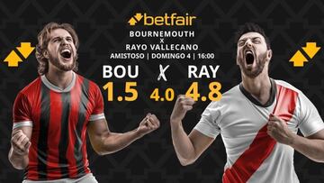 AFC Bournemouth vs. Rayo Vallecano: horario, dónde ver, pronósticos y estadísticas