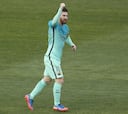 Messi le ha dado 11 puntos al Barcelona a partir de los 85'