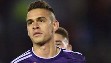 Santos Borré, delantero de River Plate