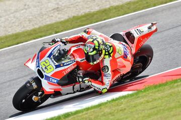 Andrea Iannone ya comenzó a mostrar hace un lustro el enorme potencial de velocidad de las motos de Borgo Panigale. En 2016 se quedó cerquísima de los 355 km/h, que después fueron cayendo de forma imparable. Y siempre, con Mugello jugando como terreno favorable.