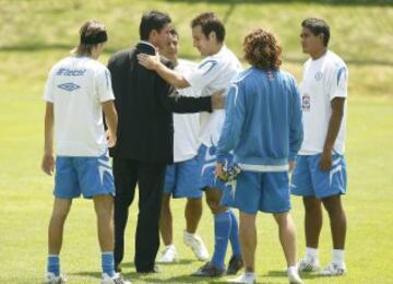 Algunos de los refuerzos del Cruz Azul.