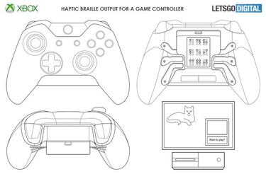 Microsoft prepara un mando de Xbox en braille para discapacitados visuales