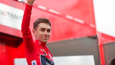 Lenny Martínez, líder de La Vuelta.