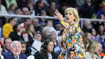 Mulkey led the Tigers to their first ever NCAA tournament victory in 2023 and could win a fifth title as head coach this year.