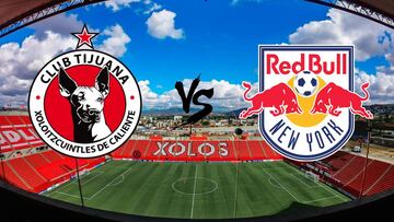 Tijuana vs New York RB en vivo online: Concacaf, Cuartos de Final