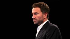 Boxing promotor Eddie Hearn at Motorpoint Arena, Nottingham. Picture date: Saturday September 24, 2022. (Photo by Bradley Collyer/PA Images via Getty Images)