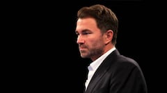 Boxing promotor Eddie Hearn at Motorpoint Arena, Nottingham. Picture date: Saturday September 24, 2022. (Photo by Bradley Collyer/PA Images via Getty Images)