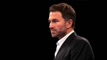 Boxing promotor Eddie Hearn at Motorpoint Arena, Nottingham. Picture date: Saturday September 24, 2022. (Photo by Bradley Collyer/PA Images via Getty Images)
