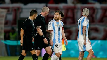 Will Lionel Messi be suspended for calling referee a 'coward'?