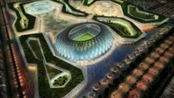 El estadio Doha Porc estar&aacute; asentado sobre una pen&iacute;nsula artificial. El agua del Golfo llegar&aacute; a su fachada externa, ayudando en el proceso de refrigeraci&oacute;n. 
