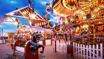 Centro de Atracciones Tivoli, Benalmadena, Costa del Sol Occidental, Malaga, Andalusia, Spain, Iberian Peninsula