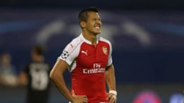 Wenger: "Alexis Sánchez debería llevar cinco o seis goles"