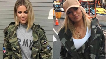 El increíble parecido de Karol G y Khloé Kardashian