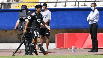 Futbol, Antofagasta vs Colo Colo
Vigesimo Septima fecha, campeonato AFP PlanVital 2020.
Matias Fernandez jugador de Colo Colo en accin durante el partido contra Antofagasta por primera divisin disputado en el estadio Bicentenario Calvo y Bascunan de Antofagasta, Chile.
03/01/2021
Pedro Tapia/Photosport****************
Antofagasta vs Colo Colo
27th date , AFP PlanVital championship 2020.
Colo Colo player Matias Fernandez in action during football match against Antofagasta for first division at football match held at Bicentenary Calvo y Bascunan stadium in Antofagasta, Chile.
03/01/2021
Pedro Tapia/Photosport