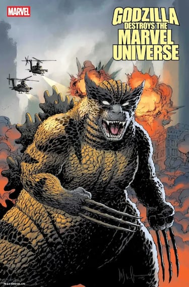 Esta es la fusión más inesperada entre Godzilla y Lobezno en lo último de Marvel