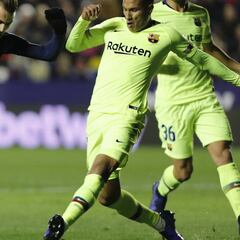El gol de Mayoral que puso al Barça contra las cuerdas: Murillo no fue muy contundente...