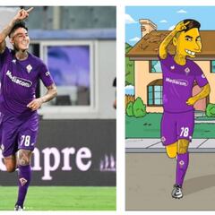 El particular retrato de Erick Pulgar que se hizo viral en redes