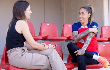 Lola Gallardo: El Atltico es mi casa, estoy en el lado bueno