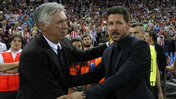 Ancelotti y Simeone.