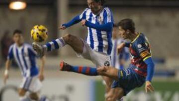 El Llagostera sale del descenso gracias a un gol de Aimar