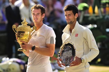 Llegó julio de 2013 y Andy Murray por fin levantó un título de Grand Slam.
El escocés venció en la final a Djokovic y se convirtió en el primer británcio en ganar Wimbledon desde Fred Perry en 1936.