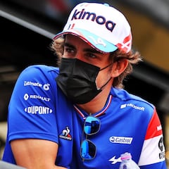 Un problema incorregible en el Alpine de Fernando Alonso