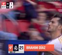 Tenía ganas de mandar el mensaje y lo mandó en su gol: vean la celebración de Brahim...