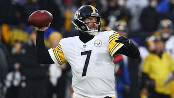 El quarterback Ben Roethlisberger ha disputado 22 partidos de playoffs y ha ganado 13 de ellos en 18 temporadas con los Pittsburgh Steelers.