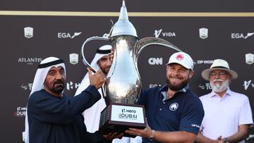 Hatton da una alegría a Rahm con el título en Dubái