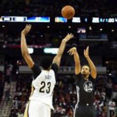 Curry, 53 puntos y como Michael Jordan: 118 en tres partidos