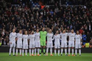 Minuto de silencio por Eusebio.