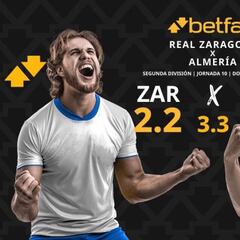 Real Zaragoza vs. UD Almería: horario, dónde ver, pronósticos y clasificación