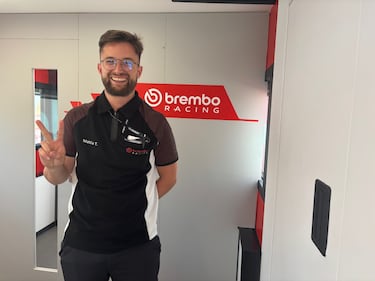 Brembo y la ganancia de Pecco con sus frenos de Alca?iz