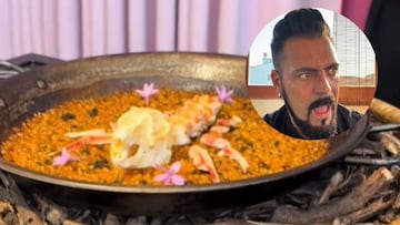 Un valenciano reacciona a la paella de Dabiz Muñoz y sentencia: “Eso debe estar congelado”